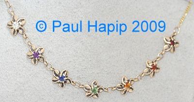 #407 - Forget-Me-Not Necklace