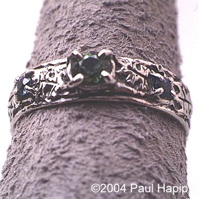 #111 - Oak Leaves & Acorns - With Gemstones