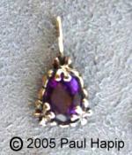 #312 - Chestnut Leaves & Vine Pendant