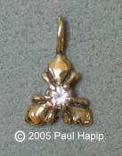 #310 - Trillium Flower Pendant