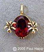 #308 - 2 Orchids Pendant